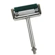 New Manual Spreading Wheel Ink Proofer Metal Anilox Rubber Roller Push