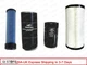 OEM 006019168C1, 006019167C1 FILTER PACK OF 4 FOR 6065 6075 MAHINDRA TRACTOR
