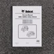 Bobcat 3400 Utility Vehicle Shop Service Repair Manual S/N B3FK11001 & Up