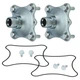 2PCS Front Wheel Hub Kit for Honda Foreman 450 TRX450FE TRX450FM 4x4 1998-2004