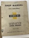Cummins Unit Rebuilding Shop Manual H & NH Diesel Engines Bulletin 983358 