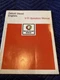 ORIGINAL 1986 DETROIT DIESEL V-71 ENGINE OPERATORS MANUAL