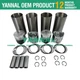 N844-C Cylinder Liner Kit For Shibaura N844-D N844L ST450 T1530 Tractor
