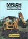 Equipment Brochure - Massey Ferguson - MF 50H - Loader Backhoe - 1984 (E5092)