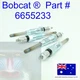 for Bobcat Glow Plugs Gehl Scat Track Kubota 1300C 1300D 1500C 1500 SL4625 5600