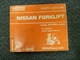 Nissan Model KH02 Forklift Lift Truck Parts Catalog Manual Book CF26OU 1993 xo
