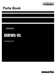 Komatsu S6D105-1LL Engine Parts Catalog Manual SN 80070-UP