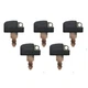 5 Pack 720 14446213200 Keys For Mahindra Tractor Ignition 2310, 2810, 3510, 4010