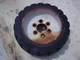 3799877 CAST 3799876 CLARK FORKLIFT TM247 STEER WHEEL USES A 18x7x12-1/8 TIRE
