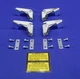 Oem Style Sa 200 Door latch Set Fits Lincoln Welder Redface Blackface Shorthood