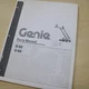 GENIE S-60 65 Telescopic BOOM Lift Parts Manual book catalog aerial work 2004