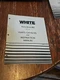 White Yard Boss T-802 Parts Catalog Operators Instruction Manual