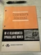 1967  Massey Ferguson Mf 41 Rear Mounted Dynabalance Mower Operator's Manual