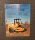 Cat Caterpillar CS-551 CS-553 CP-553 Vibratory Compactor Brochure Manual 1987