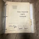 Oliver 1950-T Tractor Parts Manual Catalog Diesel OEM DEALER MANUAL