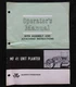 1967 MASSEY FERGUSON MF 41 UNIT PLANTER OPERATORS MANUAL GOOD SHAPE