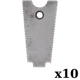 Ledger Plate Pack of 10 920-126 fits Case 22 222 120 100 105 115 200