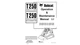 Bobcat T250 Turbo & T250 Turbo High Flow Loader Maintenance & Operation Manual 1