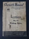 VTG McCormick No. 45 Pickup Baler Operators Manual