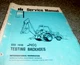 International Harvester 500C Crawler Tractor w 3142 BACKHOE TESTING Manual xz