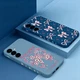 For Samsung S26 Ultra S25 FE S24 A56 S24 A57 Cute Bow Silicone Phone Case Cover