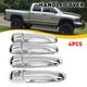 For 2002-2008 Dodge Ram 2500 1500 3500 Chrome 4 Door Handle USA
