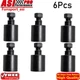 6Pcs Top Roller Fits Kubota K040 K045 KH151 RX502 Case CK52 CK50 CK62