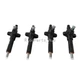 For Isuzu 4BG1 6BG1 Hitachi EX200-5 9430610525 1-15300331-0 Fuel Injector 4Pcs 