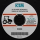 GENUINE KUBOTA B3000 TRACTOR FLAT RATE SCHEDULE MANUAL CD