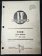Vintage 1976 I&T Shop Service Manual Ford Manual No. FO-32