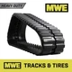 Fits Takeuchi TL10 - 18" TNT Heavy Duty Straight Bar Pattern  CTL Rubber Track