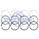 4X Piston Rings for 4M40 Mitsubishi engine PAJERO L200