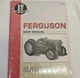 I&T Ferguson TE-20 TO-20 and TO-30 Tractor Shop Service Repair Manual FE-2 