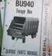 Gehl Service Parts Manual BU940 Forage Box  No. 902433