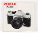 Asahi Pentax K1000 Camera INSTRUCTION MANUAL GUIDE BOOK / USER'S MANUAL