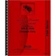 International Harvester 656 2656 Tractor Chassis Only Parts Manual