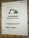 MITSUBISHI MS070-8 MS450-8  FACTORY CAB DOOR WINDOW WORK SHOP MANUAL SERVICE