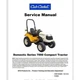 2004 Cub Cadet 7000 Series Tractor Service Manual 88 Pages comb bound