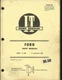 FORD I&T SHOP SERVICE MANUAL 6000 AND COMMANDER 6000 TRACTORS