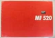 leaflet brochure mb combine combine harvester MF 520 MASSEY FERGUSON tractor 