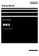 Komatsu D41E-6 Bulldozer Parts Catalog Manual SN B30001-B40000