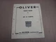 1957 Oliver No. 24 Mower Parts Book
