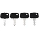 4PCS Ignition Keys for Kubota ZeroTurn Mower ZD321 ZD326S ZD1011 ZG227 ZG332P