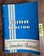 Ford Major 4000 Super Major 5000 Tractor Owner's Operator's Manual SE 9164 10/64