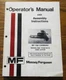 Massey Ferguson MF 760 Combine Operators Manual (s/n 1746 9413 & up) ORIGINAL!