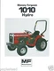 Farm Tractor Brochure - Massey Ferguson - MF 1010 Hydro - c1986 (F4305)