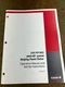 CASE IH 2500 RIP-BED yield-till system Operators Manual and Set-up Instructions