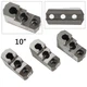 10" inch HARD JAWS for Kitagawa B-210 1.5mm x 60 CNC Lathe Chuck Steel 3pcs Kit
