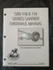 1993 MACK CRD118/119 SERIES CARRIER OVERHAUL SERVICE MANUAL REPAIR SERVICE BOOK