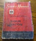 IH International T6 TD6 T9  TD9  TD14A TD18A Crawler Tractor Service Manual 1951